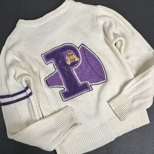 VTG Kids 1981 Calamity Jane Jim Henson Miss Piggy Sweater Girls Medium Cheer GUC